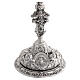 Calice ottone bicolore Passione di Cristo 27 cm s6
