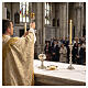 Two-tone Brass Chalice with Passion of Christ, 27 cm s2