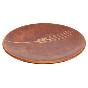 Ceramic plate, Leather color