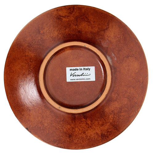 Ceramic plate, Leather color 3