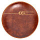 Ceramic plate, Leather color s1