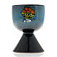 Ceramic chalice with conical base s2