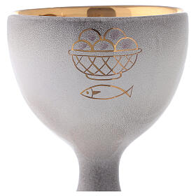 Ceramic pearled chalice