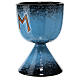 Ceramic chalice with Marian symbol s3