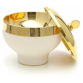 Ziborium aus Shamott 13 cm Ø s4