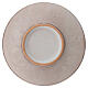 Platillo cubre cáliz, cerámica color terracota s3