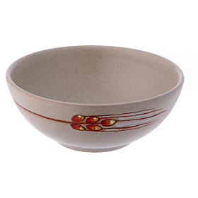 Ceramic paten 14 cm, Beige