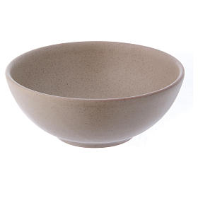 Ceramic paten 14 cm, Beige