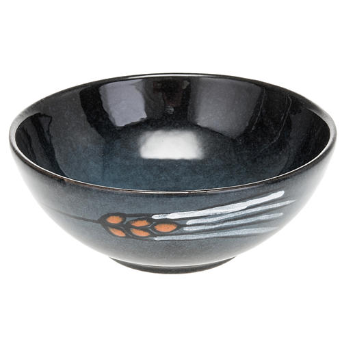 Ceramic paten 14 cm, Turquoise 1