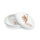 Paten White ceramics, rounded with lid s1