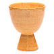 Chalice in beige ceramic, cup s3