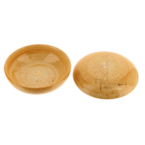 Mustard Paten rounded with lid, Cana Line 6