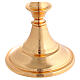 Chalice and ciborium brushed effect gold-plated nickel-plated s4