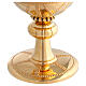 Golden brass ciborium with dotted finish by Molina, 8 in s3