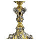 Chalice and Ciborium Set in Artistic Lost Wax Casting with Angels and Holy Family s3
