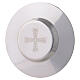 Molina Tassilo silver-plated and gold-plated Paten with cross, 6 in s1