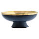 Patena para ofrendas Molina latón dorado esmalte azul s2