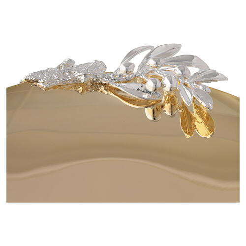 Bicolor Olive Tree Altar Paten 18 cm, 925 Silver-Plated Pical Arte 4