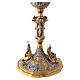 Bicolor Chalice and Ciborium in Gold and Silver with Saints and Theological Virtues s4