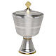 Satin Silver-Plated Brass Chalice and Ciborium s3