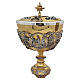 Baroque-style chalice and ciborium with Gospel episodes s5