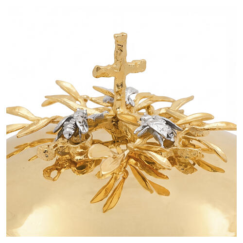 ALVEOLO liturgical set, 18 kt gold-plated with silver bees, Pical Arte Creazioni 6