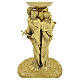 Chalice with Four Evangelists, 18 kt Gold-Plated, Stone-Effect Base, Pical Arte Creazioni s2