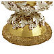 Silvered Ciborium, UVA model with red crystals, 140 mm, Pical Arte Creazioni s3