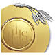 Paten, Three Wheat, 18Kt gold-plated with silver-plated wheat ears, JHS, Pical Arte Creazioni s2