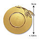 Paten, 18kt gold-plated with engraved Agnus Dei and gold ears of wheat, 180 mm, Pical Arte Creazioni s3