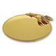 Paten, 18 kt Gold‑Plated with Wheat Ears and White Crystals, 180 mm, Pical Arte Creazioni s1