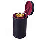 Borsa calice similpelle nera 28 cm s2