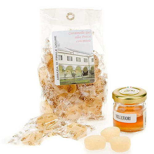 Peach jelly sweets from Finalpia abbey 1