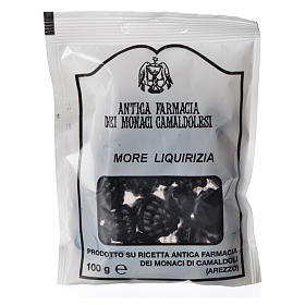 Caramelle, dolciumi: Caramelle mora liquirizia Camaldoli 100 gr
