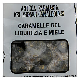 Cukierki żelowe z lukrecją i miodem 100 g, Camaldoli