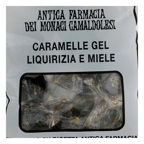 Cukierki żelowe z lukrecją i miodem 100 g, Camaldoli 2