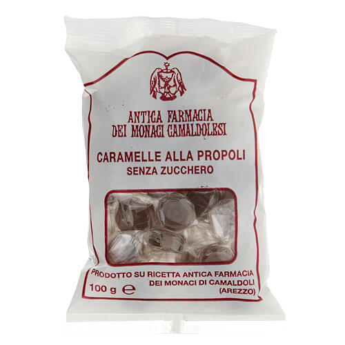 Propolis-Bonbons, ZUCKERFREI, 100 g, Kloster Camaldoli 1