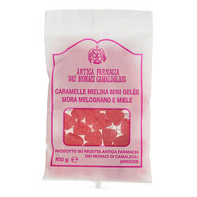 Cukierki żelowe granat jeżyna miód 100 g, Camaldoli