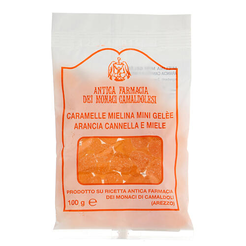 Caramelos mielina gelèe naranja canela y miel 100 gr Camaldoli 1