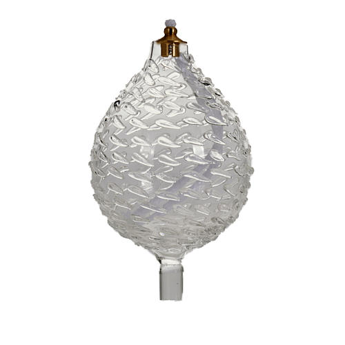 Goutte de rechange verre pour candélabre 1