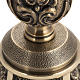 Candle holder in decorated bronze s3