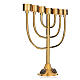 Candle holder with 7 flames H35cm, made of brass s2
