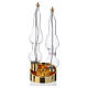 Liquid wax altar lamp, Iris model 2 flames s2