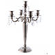 Candle holder Nikel 5 flames 38x55 cm s3