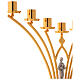 Lamp for cafeteria in brass, 7 flame h. 35 cm s4