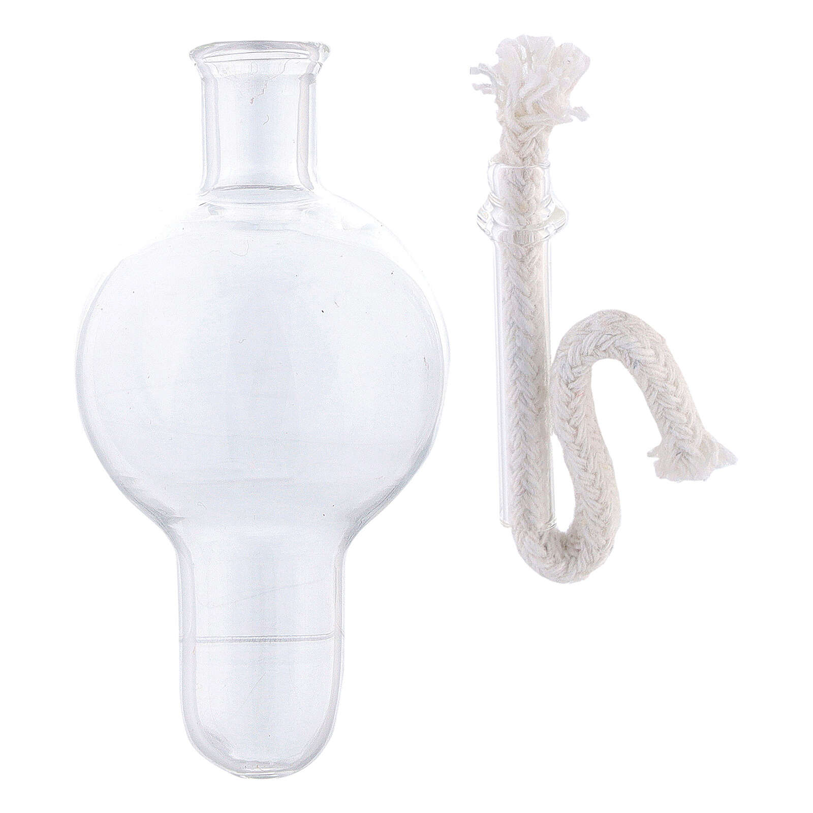 Glass globes for liquid wax suitable for candleholder 10pc online