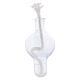 Globi candelabro in vetro per cera liquida 10 pz confezione s1