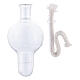 Globi candelabro in vetro per cera liquida 10 pz confezione s2