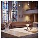 Candelabro 5 fiamme 35 cm plexiglass Pical Arte s2