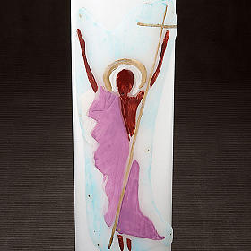 Altar candle with decorations